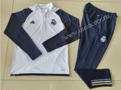 （s-3xl）2023-24  Real Madrid White  Thailand Tracksuit Uniform-GDP