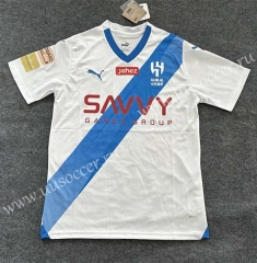2023-24 Al Hilal Away White Thailand Soccer Jersey-3066