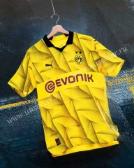 2023-24 Borussia Dortmund Yellow Thailand Soccer Jersey AAA-305