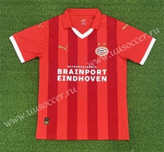 (s-4xl)2023-24 PSV Eindhoven Home White Thailand Soccer Jersey AAA-403