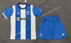 2023-24 Porto Home Blue &White Soccer Uniform-8975