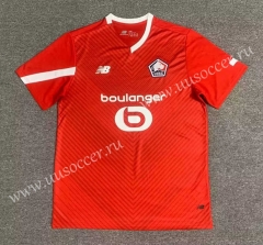 2023-24  Lille Home Red  Thailand Soccer Jersey AAA-512