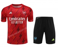 2023-24 Arsenal Red Thailand Soccer Uniform-418