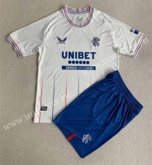 2023-24 Rangers Away White  Thailand  Soccer Unifrom-AY