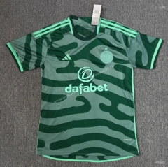 Correct Version 2023-24 Celtic 3rd Away Green Thailand Soccer Jersey AAA