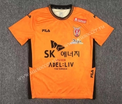 2023-24 Yukong Kokkiri Home Orange Thailand Soccer Jersey AAA-417