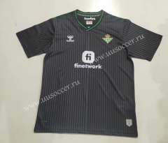 23-24 Real Betis  2nd Away Black Thailand Soccer Jersey-7T