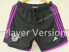 Player version 2023-24 Bayern München Away Black Thailand Soccer Shorts-4691
