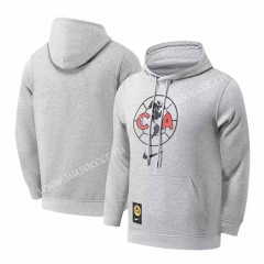 （s-3xl）2023-24 Club América Gray Soccer Tracksuit With Hat-CS