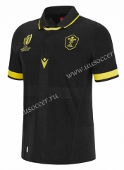 2023-24 Wales Away Black Rugby Shirt