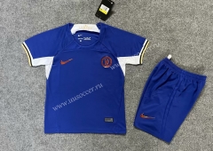 2023-24  Chelsea Home Blue Kid/Youth Soccer Uniform