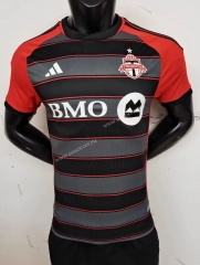 Player version 2023-24 Toronto FC Home Black&Red Thailand Soccer Jersey AAA