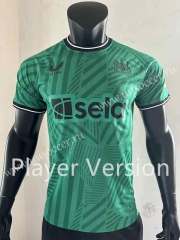 Player Version 2023-24  Newcastle United  Away Green Thailand Soccer Jersey AAA-888