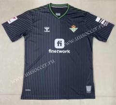 23-24 Real Betis  2nd Away Black Thailand Soccer Jersey-0009