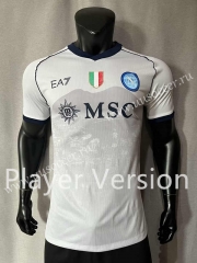 Player Version 2023-24 Napoli Away White Thailand  Soccer Jersey-4691