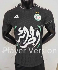 Player Version 2023-24 Algeria Black  Soccer Thailand jersey-9926