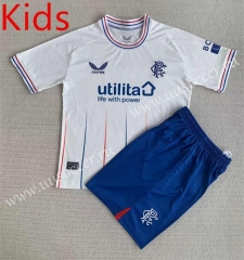 2023-24 Rangers  Away White Thailand kids  Soccer Unifrom-AY