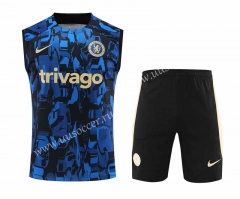 2023-24 Chelsea Blue&Black Thailand Soccer Uniform-418