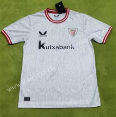 2023-34 Athletic Bilbao 2nd Away White Thailand Soccer Jersey AAA-9755