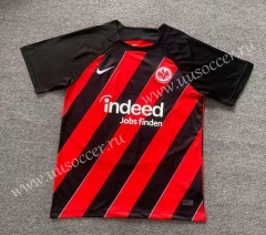 （s-4xl）2023-24 Eintracht Frankfurt Home Black&Red Thailand Soccer Jersey AAA-512