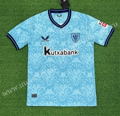 (s-4xl)2023-24 Athletic Bilbao Away Blue Thailand Soccer Jersey AAA-403