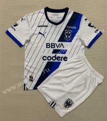 2023-24 Monterrey Away White Soccer Uniform-AY