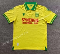 2023-24 FC Nantes Home Yellow Thailand Soccer Jersey AAA-512