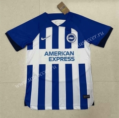 2023-24  Brighton & Hove Albion Home Blue&White  Thailand Soccer Jersey AAA-818
