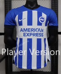 Player Version 2023-24  Brighton & Hove Albion Home Blue&White Thailand Soccer Jersey AAA-888