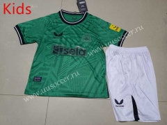 2023-24 Newcastle United Away Green kids Soccer Uniform-507