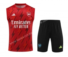 2023-24 Arsenal Red Thailand Vest Uniform-418