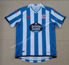 2023-24 Deportivo La Coruña  Home White&Blue Thailand Soccer Jersey-9171