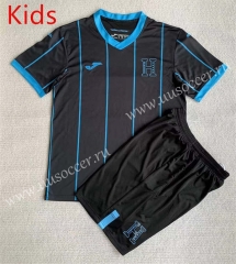 2023-2024 Honduras Away Black Kids/Youth Soccer Uniform-AY
