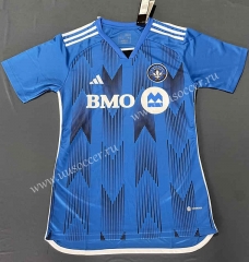 2023-24 Montreal Impact Blue Thailand Soccer Jersey AAA-9171