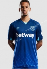 2023-24 West Ham United 3rd Away Blue Thailand Soccer Jersey AAA
