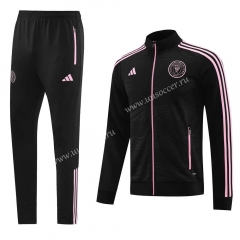 2023-2024 Inter Miami CF Black Thailand Soccer Jacket Uniform-LH