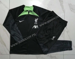 2023-24 Liverpool Black  Thailand Soccer Jacket Uniform -815