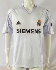 Retro Version 05-06 Real Madrid Home White Thailand Soccer Jersey AAA-503