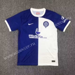 Correct Version 2023-24  Atletico Madrid Away Blue&White  Thailand Soccer Jersey-417