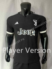 Player version 2023-24  Juventus  Black Thailand Soccer Jersey AAA-4691