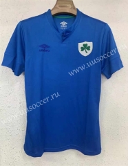100th Ireland Blue Thailand Soccer Jersey AAA-9171