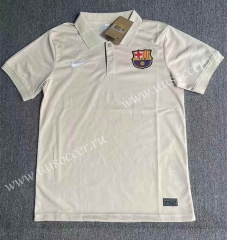 2023-24 Barcelona White Thailand Polo Shirts-709