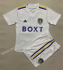 2023-24  Leeds United Home White  Thailand Soccer Uniform-AY