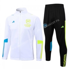 2023-24  Arsenal White Thailand Soccer Jacket Uniform-815