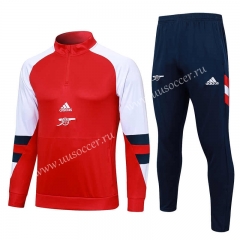 2023-24 Arsenal Red Thailand Tracksuit Uniform-815