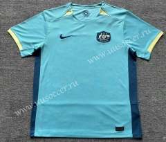 2023-2024 Australia Away Blue Thailand Soccer Jersey AAA-4927
