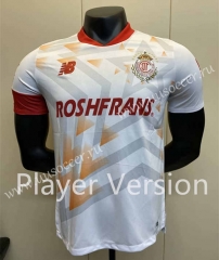 Player Version 2023-2024 TolucaCD Away White Thailand Soccer Jersey AAA-5698