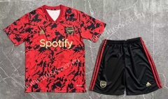 2023-24 Arsenal Red Soccer Uniform-9070
