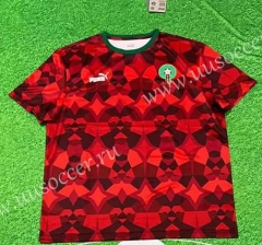 2023-24 Morocco  Red Thailand Soccer Jersey AAA-305