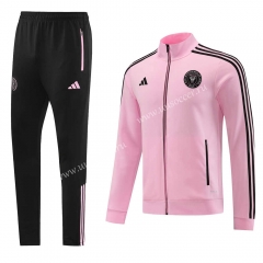 2023-2024 Inter Miami CF Pink Thailand Soccer Jacket Uniform-LH